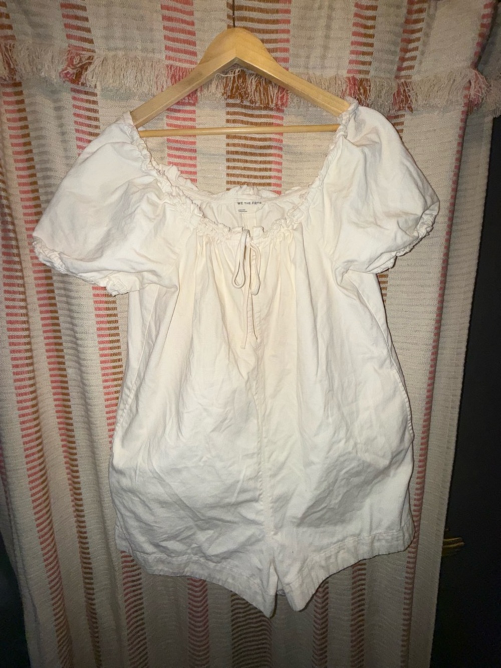 We The Free Daisy Denim Babydoll Romper